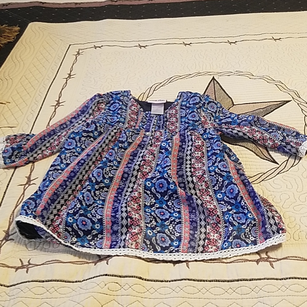 Long sleeve blouse girls 4t